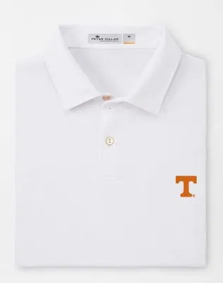 Vols | Tennessee Peter Millar Featherweight Melange Polo Alumni Hall