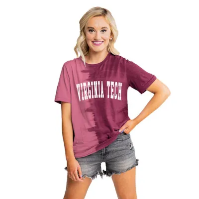 Hokies | Virginia Tech Gameday Couture Find Your Groove Spilt Dyed Tee Alumni Hall