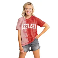 Huskers | Nebraska Gameday Couture Find Your Groove Spilt Dyed Tee Alumni Hall