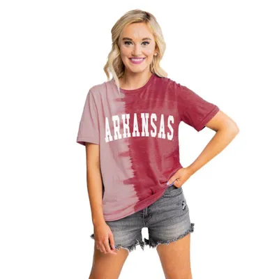 Razorbacks | Arkansas Gameday Couture Find Your Groove Spilt Dyed Tee Alumni Hall