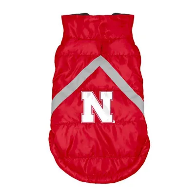 Huskers | Nebraska Pet Puffer Vest Alumni Hall