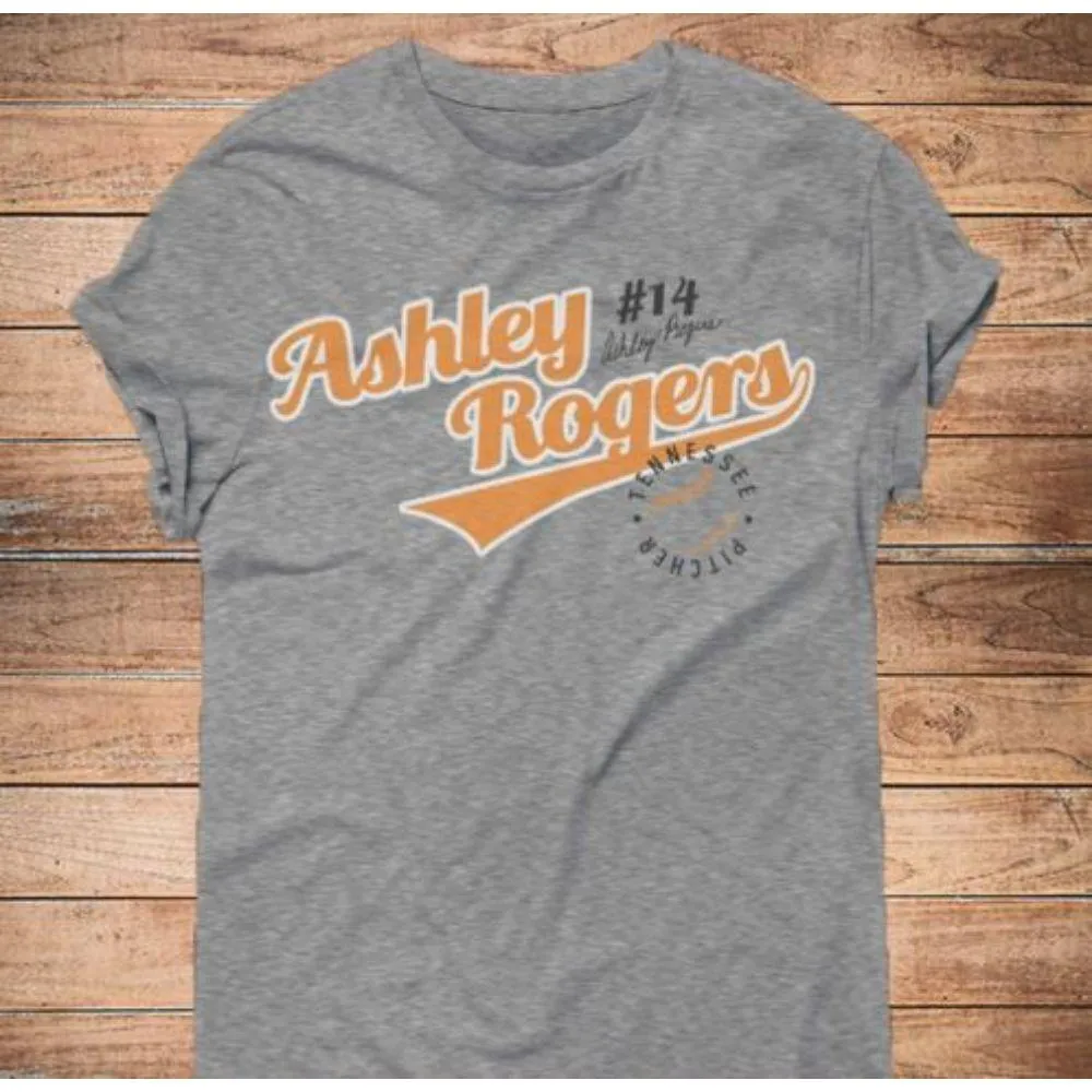 Lady Vols | Tennessee Ashley Rogers All American Signature Tee Orange Mountain