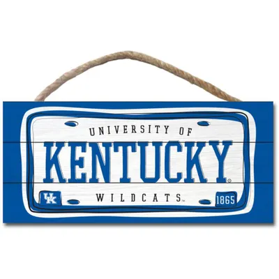  Cats | Kentucky 4.5  X 10  Wood Plank Hanging Sign | Alumni Hall