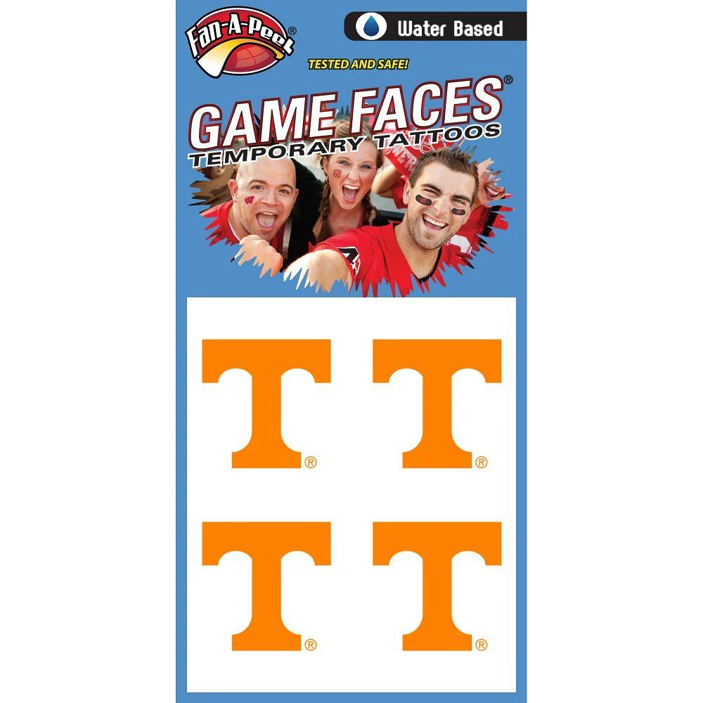 Tennessee Water Based Face Tattoos