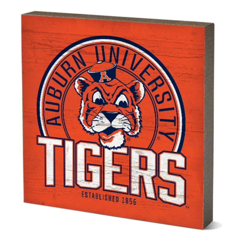  Aub | Auburn 5.5  X 5.5  Tabletop Square Heavy Favorites | Alumni Hall