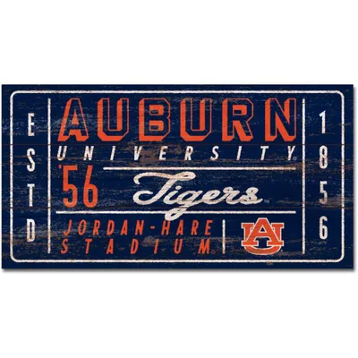  Aub | Auburn 11  X 20  Ticket Wood Plank Sign | Alumni Hall