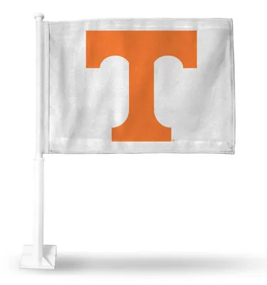  Vols | Tennessee Car Flag - White | Alumni Hall