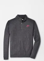 Wku | Western Kentucky Peter Millar Perth Stitch Stretch 1/4 Zip Pullover Alumni Hall