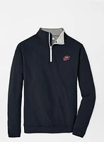 Western Kentucky Peter Millar Perth Solid 1/4 Zip Pullover