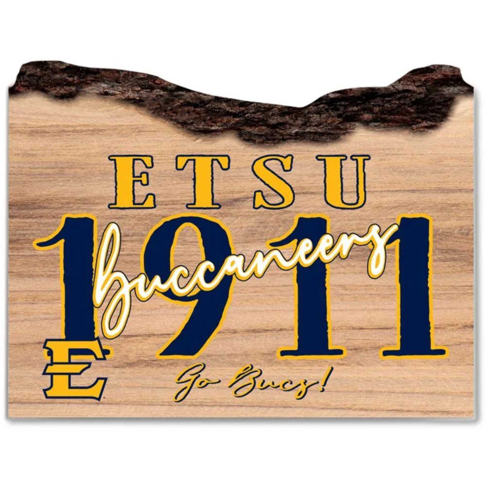  Bucs | Etsu 7  X 5.5  Barky Tabletop Sign | Alumni Hall