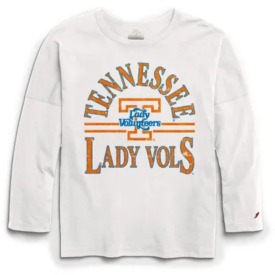 Lady Vols | Tennessee League Clothesline Oversized Long Sleeve Tee Orange Mountain