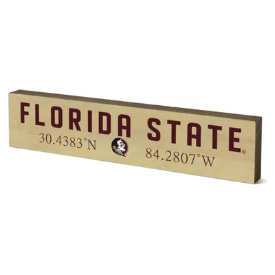  Fsu | Fsu 2.5  X 12  Champ Location Tabletop Stick | Alumni Hall