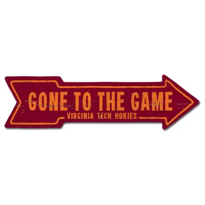  Hokies | Virginia Tech 6.5  X 24  Wall Arrow | Alumni Hall