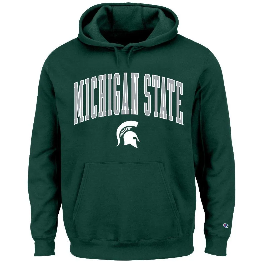 Spartans | Michigan State Big & Amp ; Tall Champion Arch Over Logo Hoodie Alumni Hall