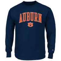 Aub | Auburn Arch Over Logo Long Sleeve Tee Alumni Hall