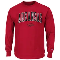 Razorbacks | Arkansas Arch Over Logo Long Sleeve Tee Alumni Hall