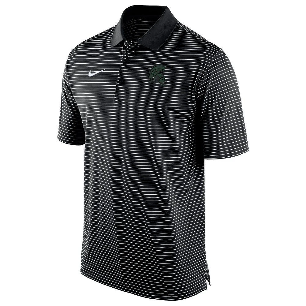 Michigan State Nike Stadium Stripe Polo