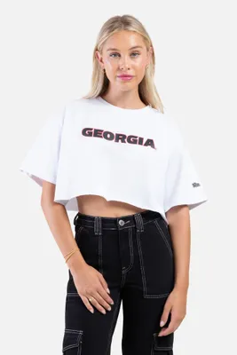 Dawgs | Georgia Hype And Vice Touchdown Crop Tee Alumni Hall