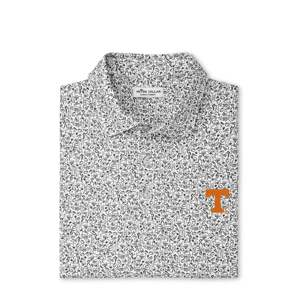 Alumni Hall Vols, Tennessee Peter Millar Gameday Performance Polo Alumni  Hall