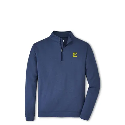 Bucs | Etsu Peter Millar Perth Melange 1/4 Zip Pullover Alumni Hall