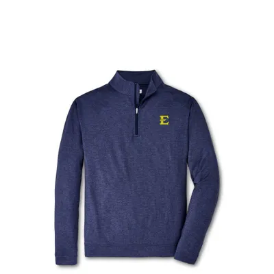 Bucs | Etsu Peter Millar Perth Stitch 1/4 Zip Pullover Alumni Hall