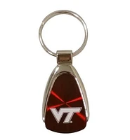 Virginia Tech Teardrop Keychain