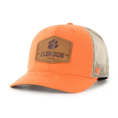  Tigers | Clemson 47 Brand Raw Hide Canvas Trucker Hat | Alumni Hall