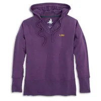 Lsu | Johnnie- O Women's Carrie V- Neck Hoodie Alumni Hall