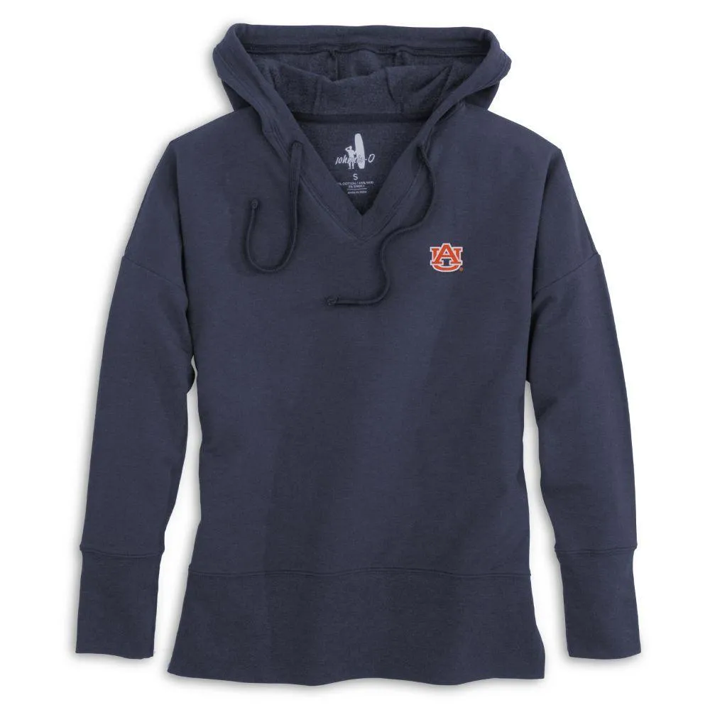 Aub | Auburn Johnnie- O Women's Carrie V- Neck Hoodie Alumni Hall