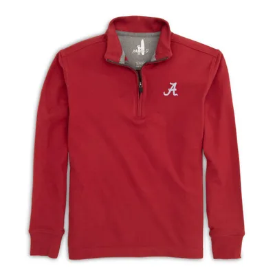 Bama | Alabama Johnnie- O Youth Brady 1/4 Zip Pullover Alumni Hall