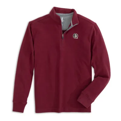 Fsu | Florida State Johnnie- O Youth Brady 1/4 Zip Pullover Alumni Hall