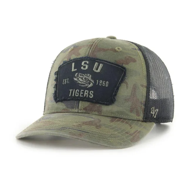 LSU Tigers The Game Retro Bar High Profile Snapback Hat - White