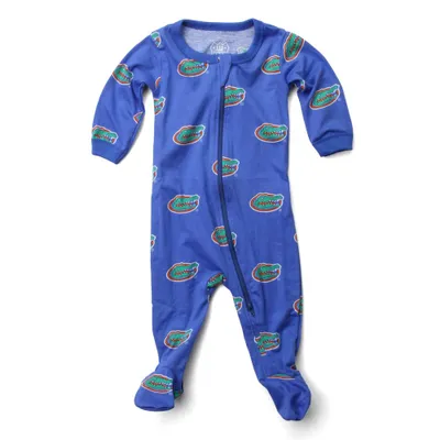 Gators | Florida Infant Zip Pajamas Alumni Hall