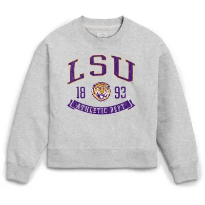 Lsu | League Vault Arch Long Sleeve Crew Alumni Hall