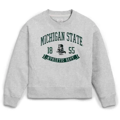 Spartans | Michigan State League Vault Arch Long Sleeve Crew Alumni Hall