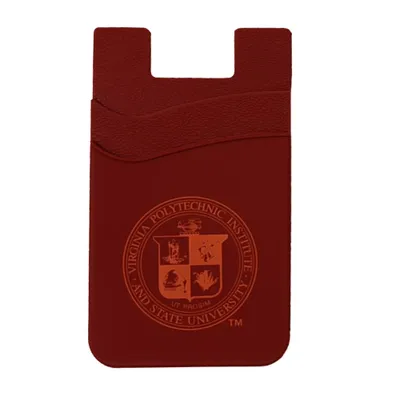  Vt | Virginia Tech Dual Pocket Silicone Phone Wallet | Alumni Hall