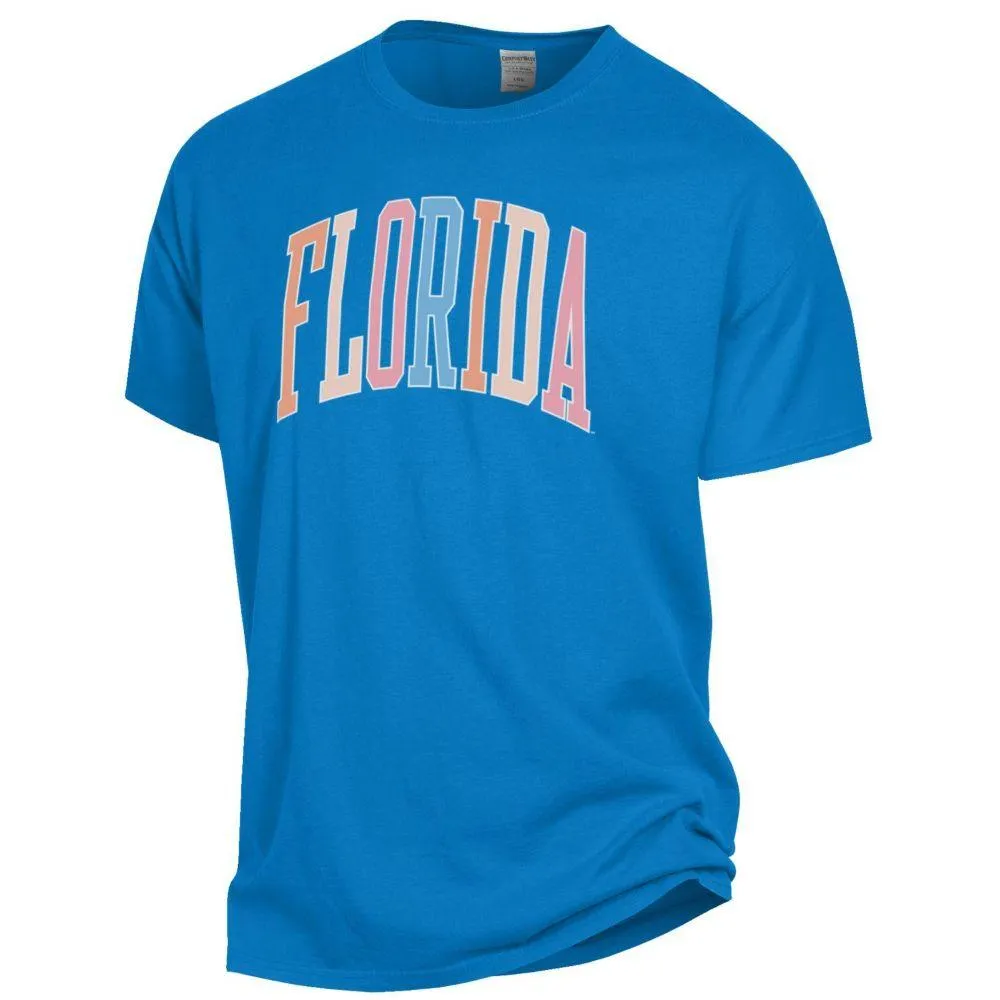 Florida Gators Blue and Orange Short Sleeve Tee Shirt