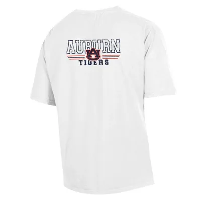 Aub | Auburn Comfort Wash Outline Pocket Tee Alumni Hall