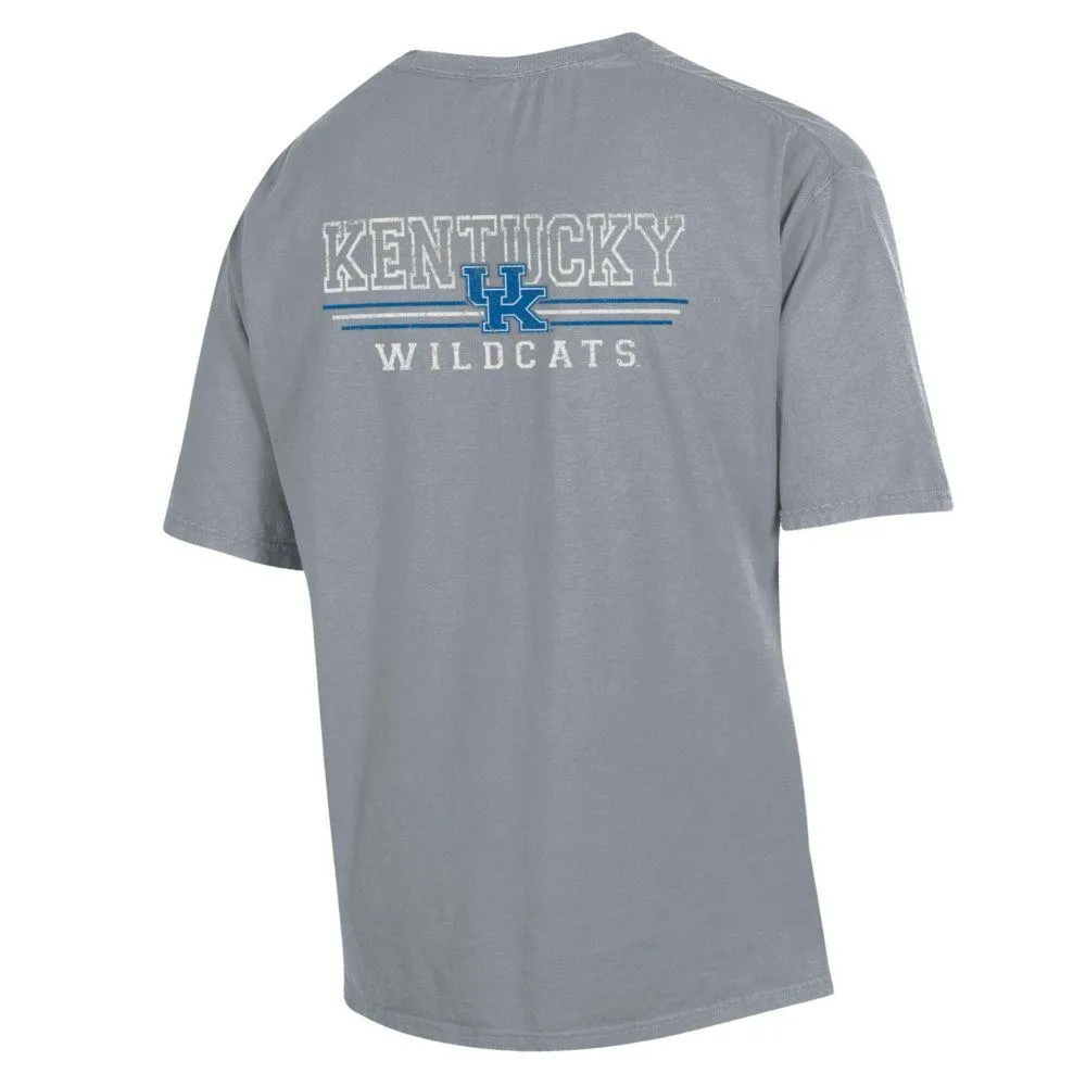 Kentucky Comfort Wash Outline Pocket Tee