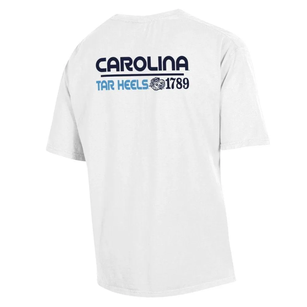 Unc | Comfort Wash Retro Line Pocket Tee Alumni Hall