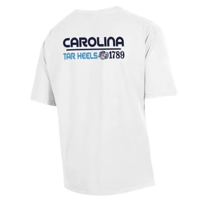 Nike Tee Athletic Cut Blue Carolina Tar Heels Short Sleeve T-Shirt Size M  NCAA