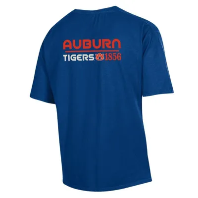 Aub | Auburn Comfort Wash Retro Line Pocket Tee Alumni Hall