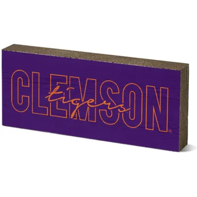  Clemson | Clemson 2.5  X 6  Mini Table Stick | Alumni Hall