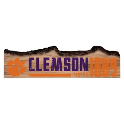  Clemson | Clemson 23.5  X 6.5  Barky Doorway Sign | Alumni Hall