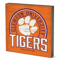  Clemson | Clemson 5.5  X 5.5  Tabletop Square Heavy Favorites | Alumni Hall