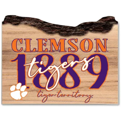  Clemson | Clemson 7  X 5.5  Barky Tabletop Sign | Alumni Hall