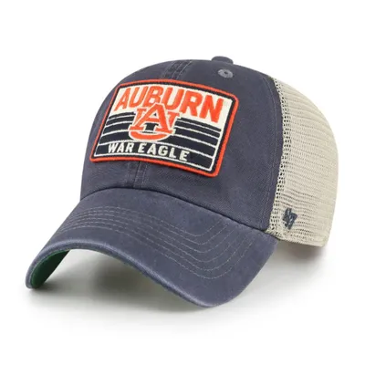  Aub | Auburn 47 Brand Four Stroke Patch Trucker Hat | Alumni Hall