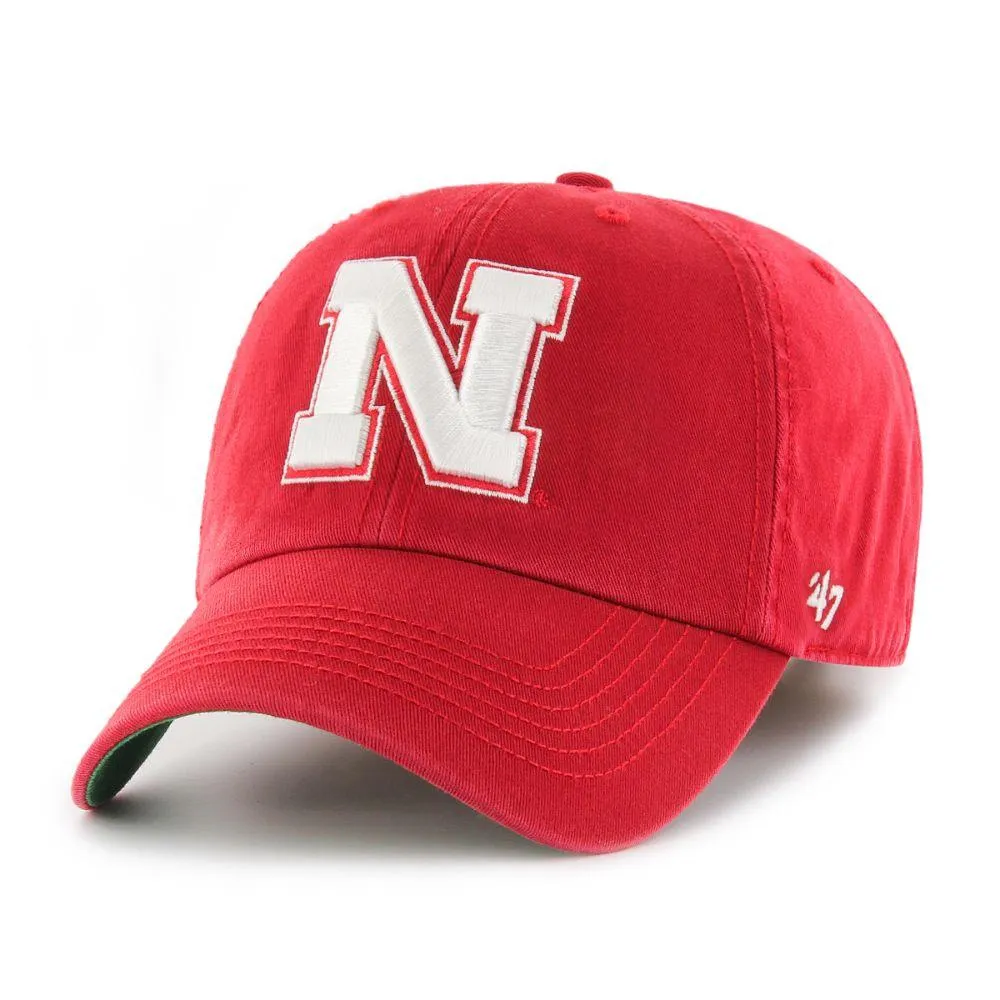 Alumni Hall Huskers, Nebraska 47 Brand Four Stroke Patch Trucker Hat, Alumni Hall