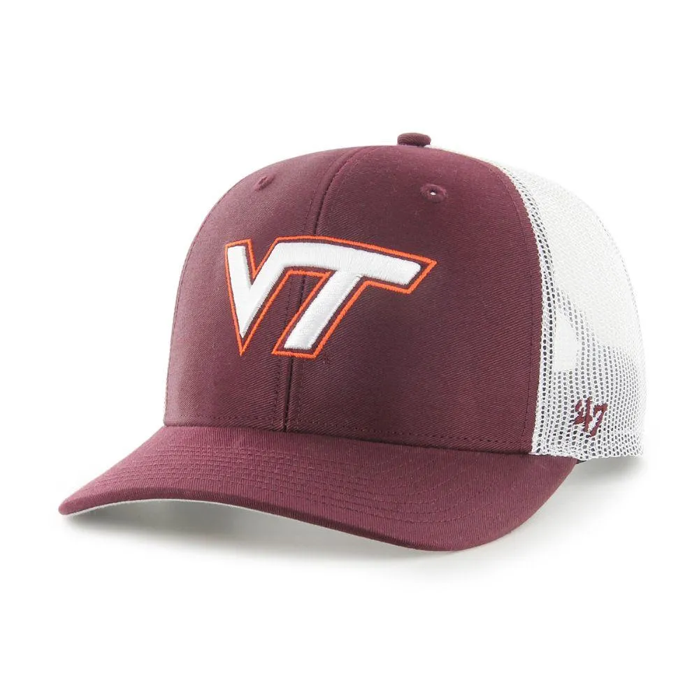 Virginia Tech YOUTH 47 Brand Adjustable Hat