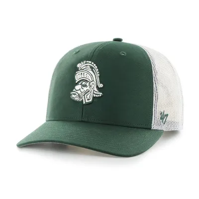  Spartans | Michigan State Vault 47 Brand Twill Hard Mesh Adjustable Hat | Alumni Hall